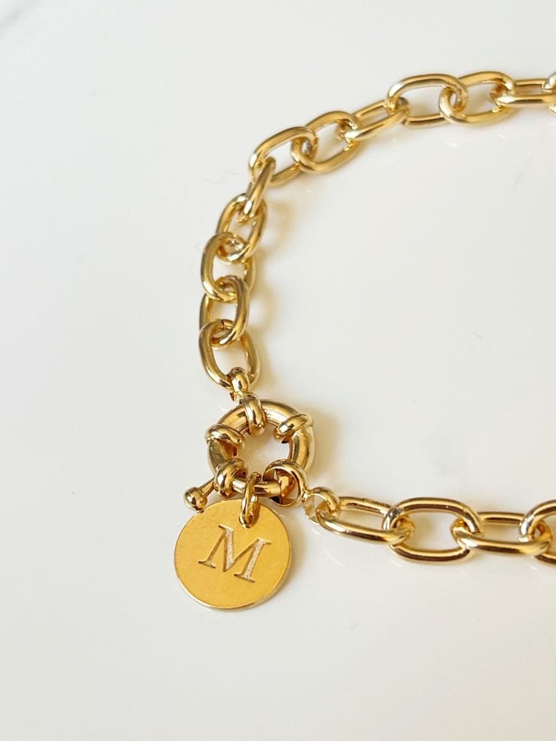 Pulseiras Elos Inicial Personalizado