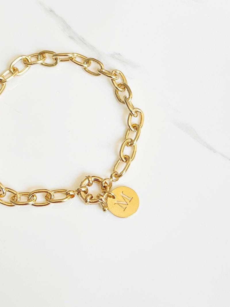 Pulseiras Elos Inicial Personalizado