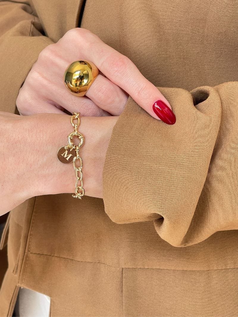 Pulseiras Elos Inicial Personalizado