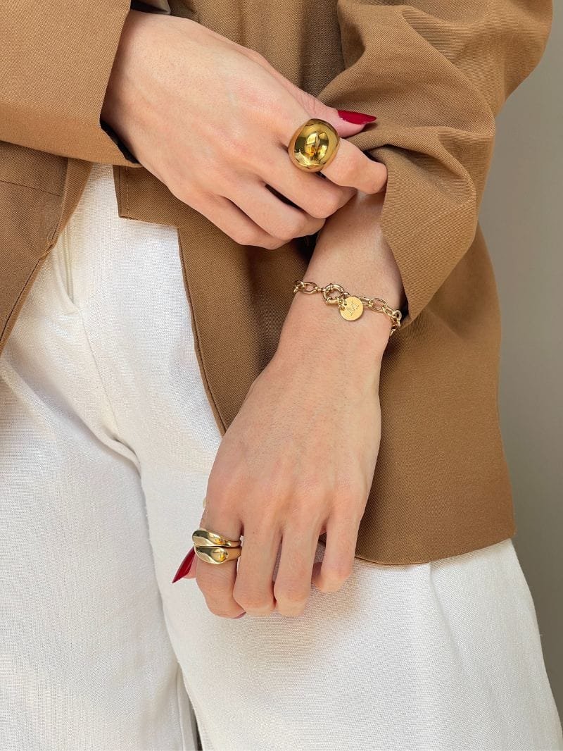 Pulseiras Elos Inicial Personalizado