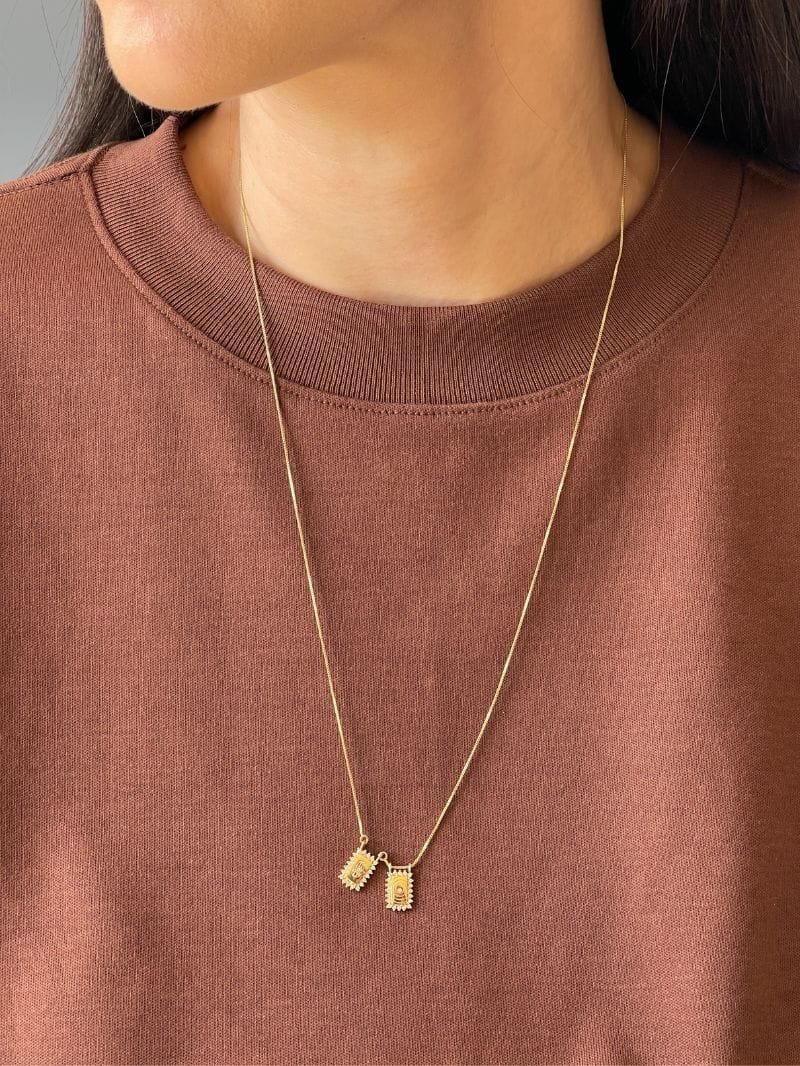 Escapulário Zen Ouro 18k