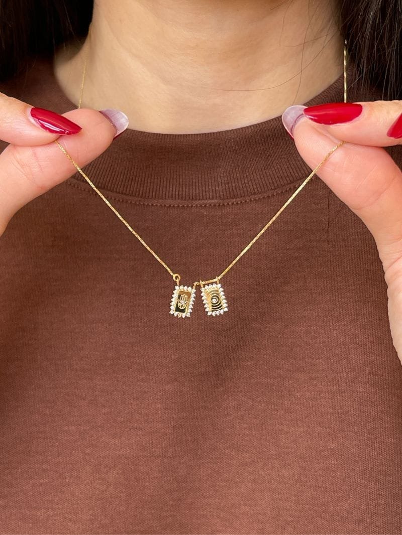 Escapulário Zen Ouro 18k