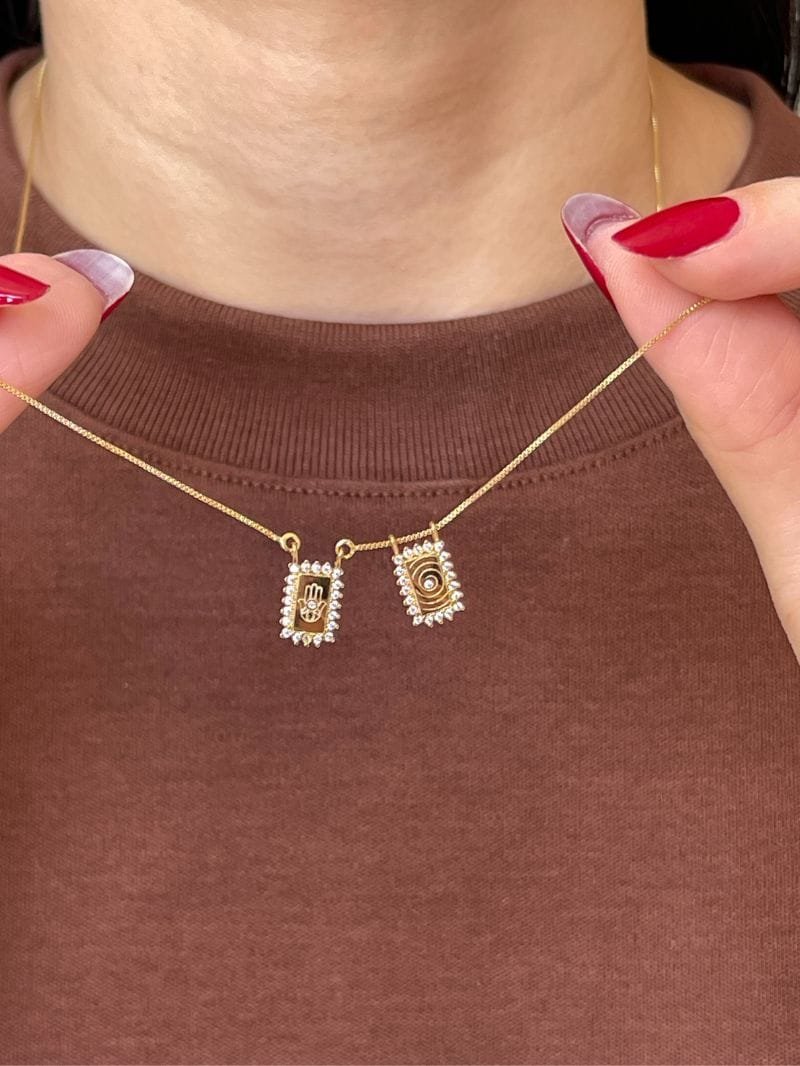 Escapulário Zen Ouro 18k