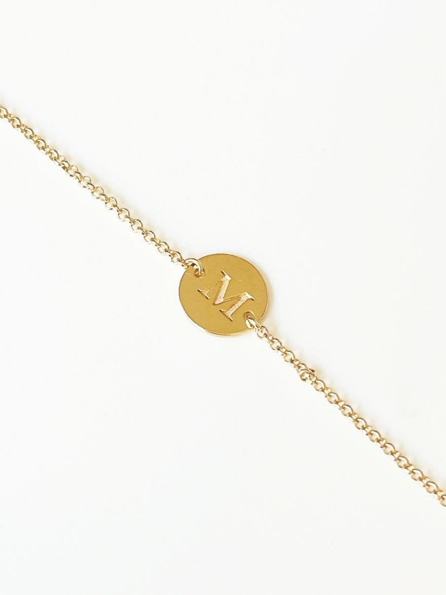 Pulseira Inicial Medalha