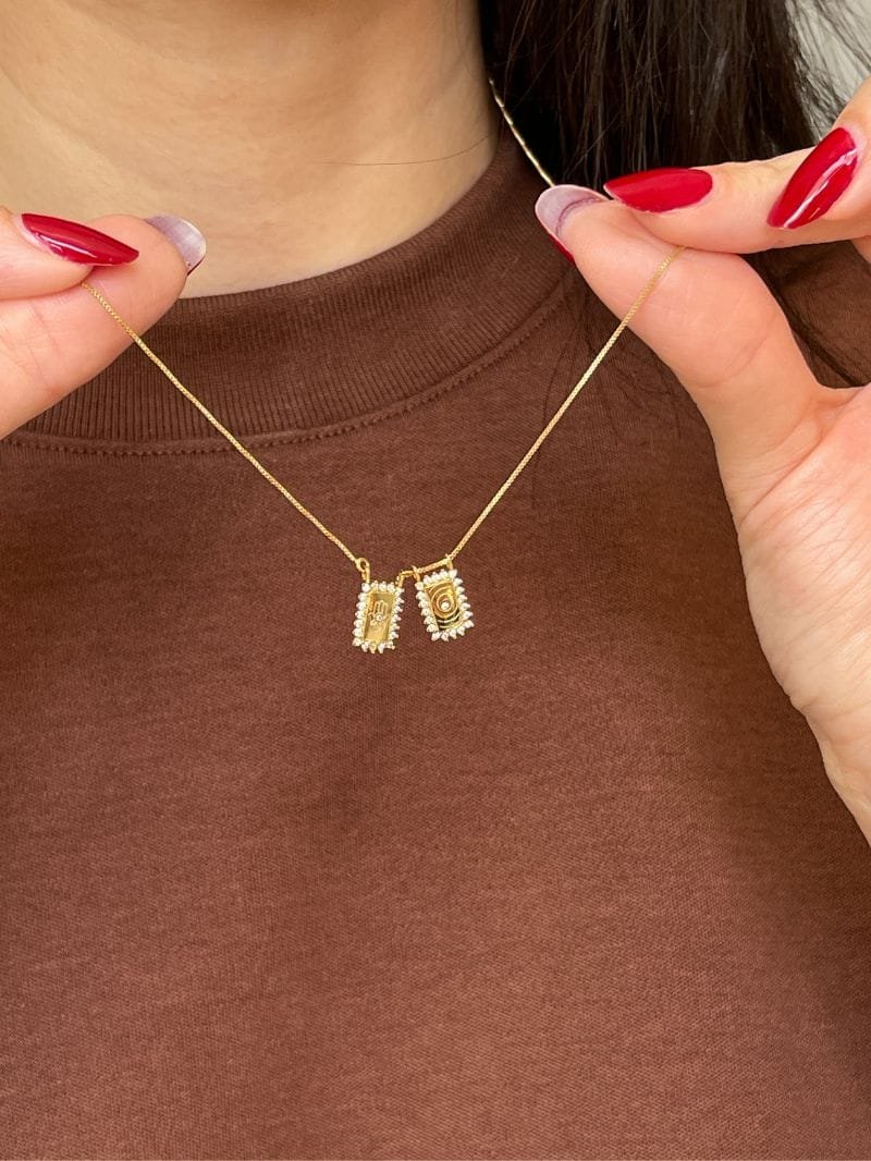 Escapulário Zen Ouro 18k